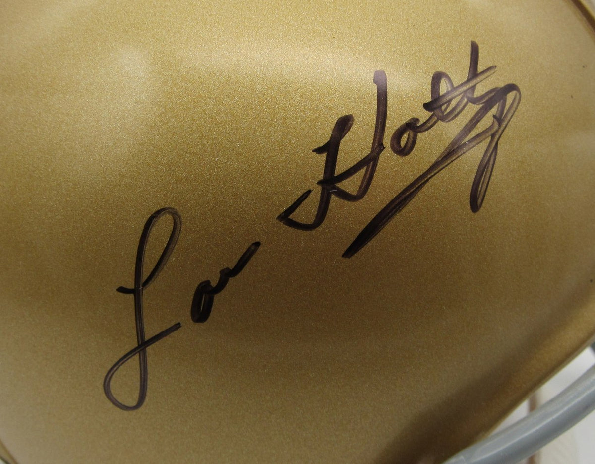 Lou Holtz Signed/Autographed Mini Helmet Notre Dame JSA 214385