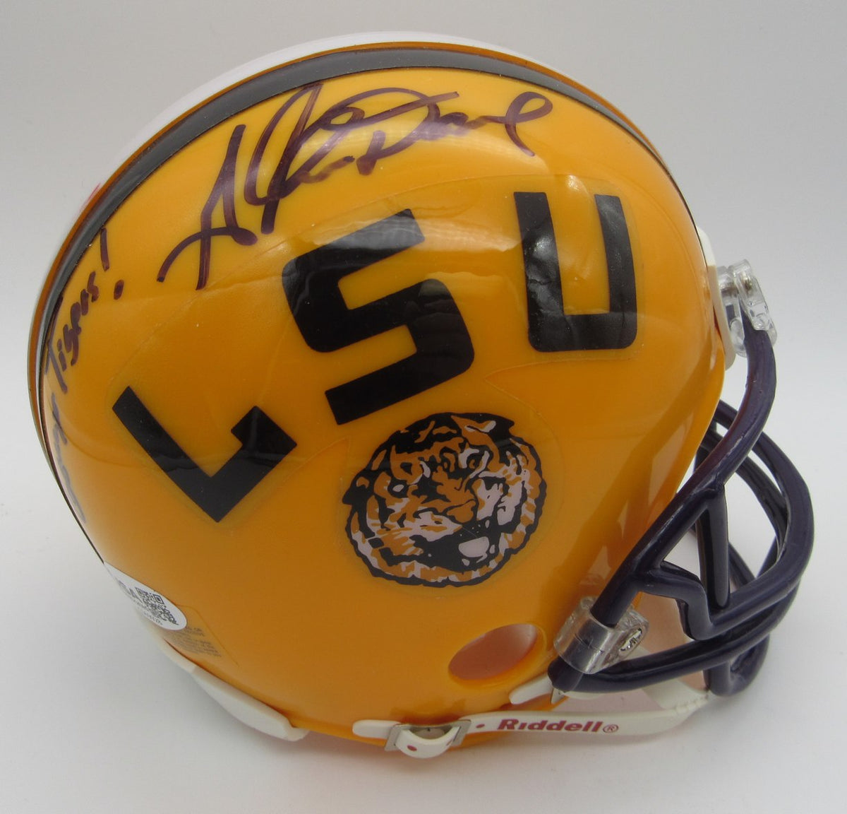 Glenn Dorsey Signed/Autographed Mini Helmet LSU Tigers JSA 214343