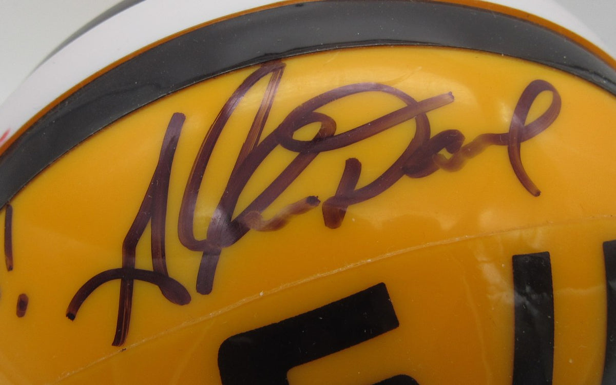 Glenn Dorsey Signed/Autographed Mini Helmet LSU Tigers JSA 214343