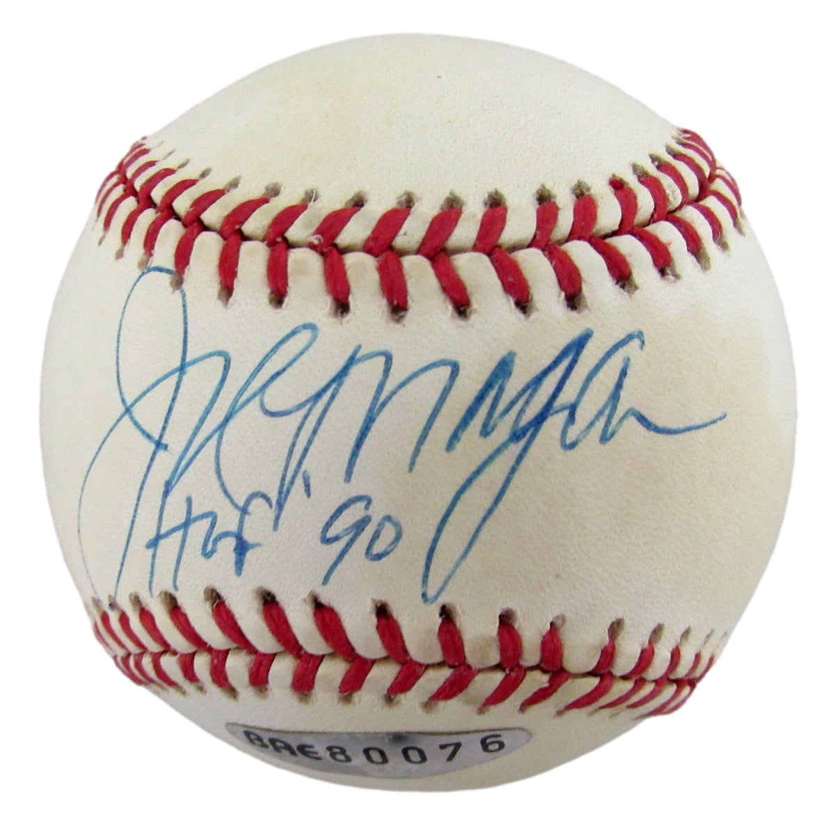 Joe Morgan HOF Signed/Inscribed ONL Baseball Cincinnati Reds Upper Deck 213274