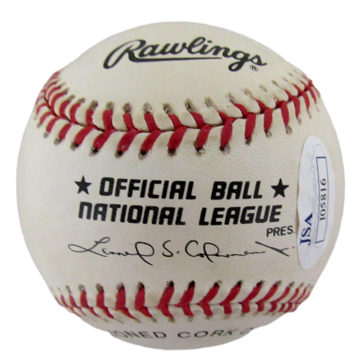 Mike Piazza HOF Signed/Autographed ONL Baseball New York Mets JSA 213280
