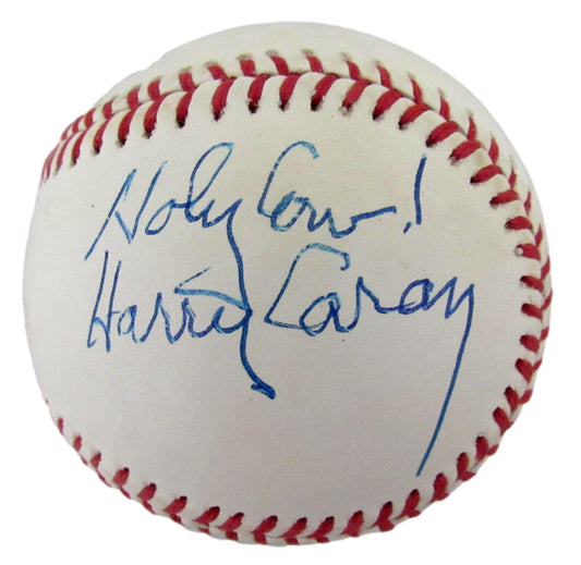 Harry Caray Sportscaster Signed/Inscribed OAL Baseball Chicago Cubs JSA 213282