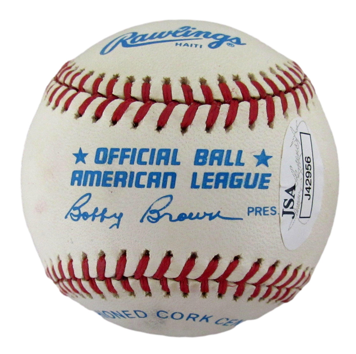 Carl Yastrzemski HOF Signed/Autographed OAL Baseball Boston Red Sox JSA 213286