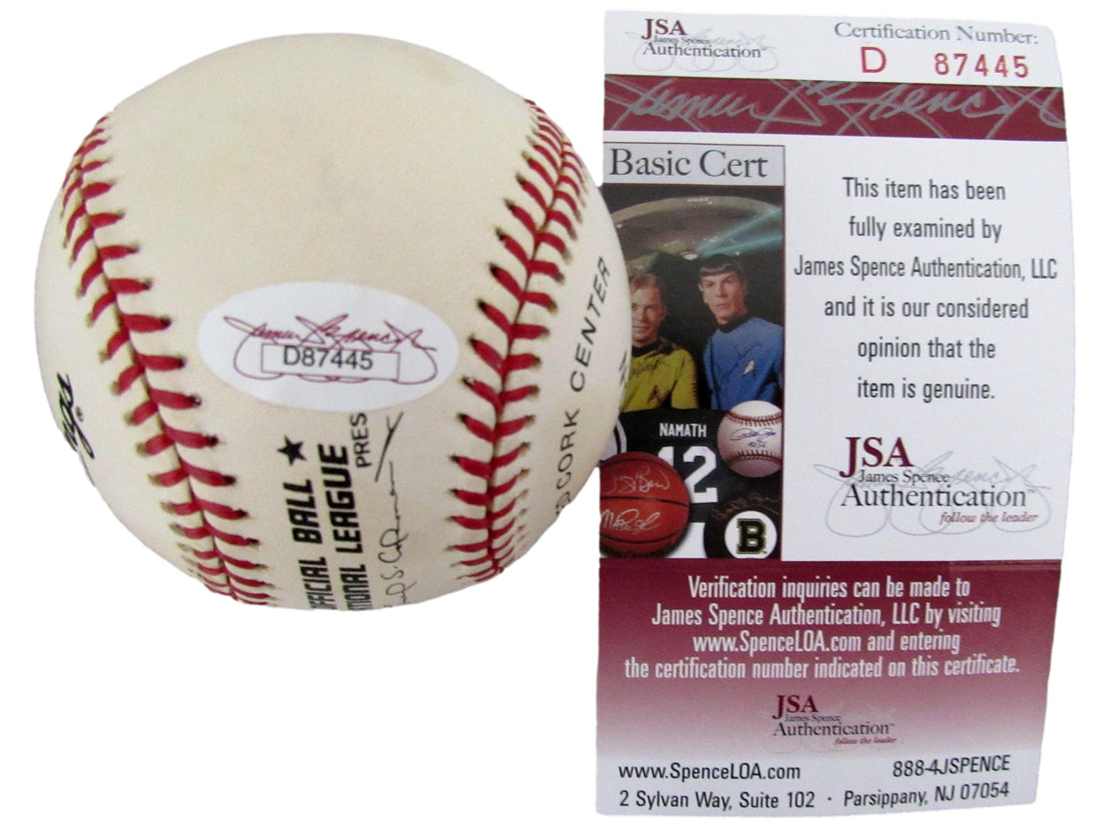 Stan Musial HOF Signed/Inscribed ONL Baseball St. Louis Cardinals JSA 213288