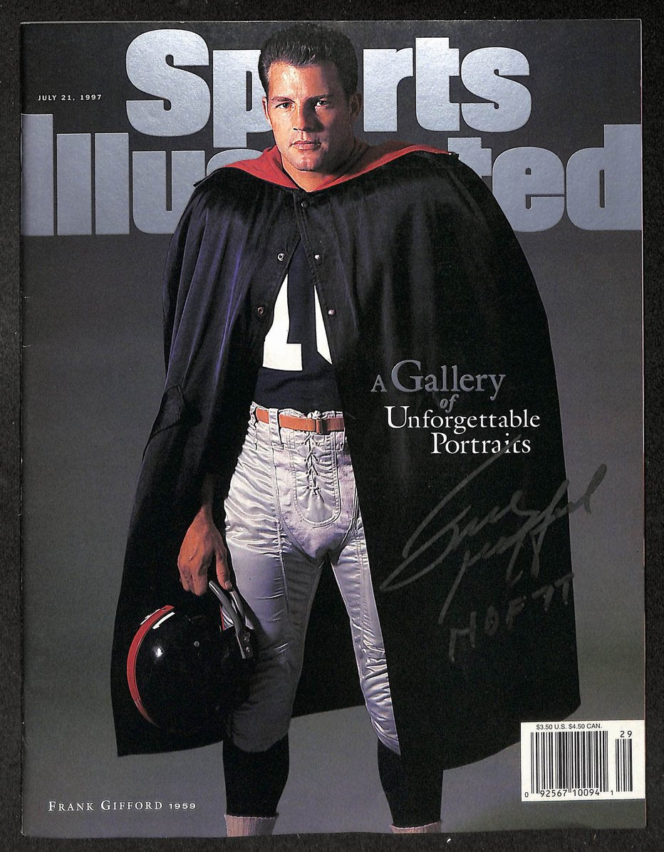 Frank Gifford Signed/Autographed 1997 Sports Illustrated Magazine JSA 215003
