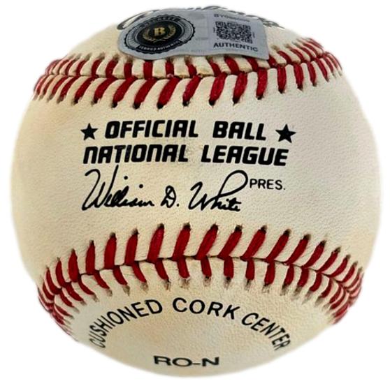 Tony Gwynn HOF Single Signed/Autographed ONL Baseball Padres Beckett 213294