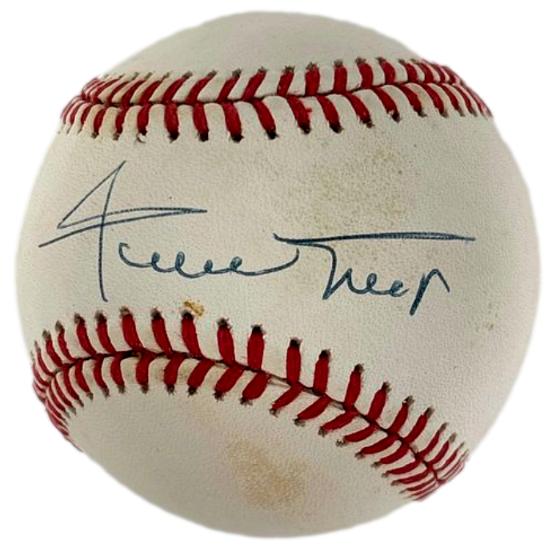 Willie Mays HOF Single Signed/Autographed ONL Baseball Giants Beckett 213295