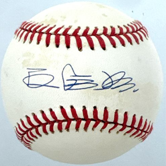 Sadahara Oh Single Signed/Autographed ONL Baseball Beckett 213298