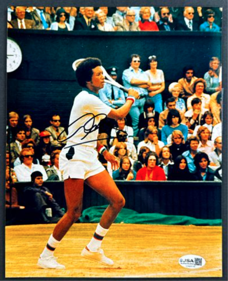 Arthur Ashe Signed/Autographed 8x10 Photo JSA 213308