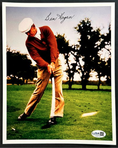 Ben Hogan Signed/Autographed 8x10 Photo JSA 213309