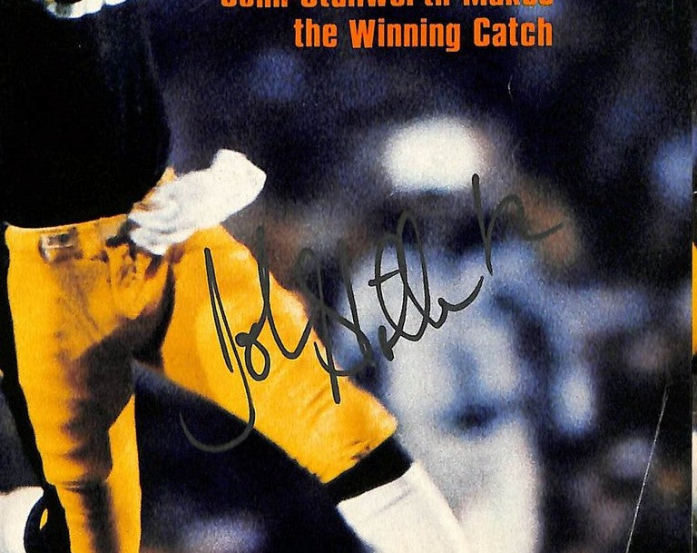 John Stallworth HOF Signed 1980 Sports Illustrated Magazine JSA 215023