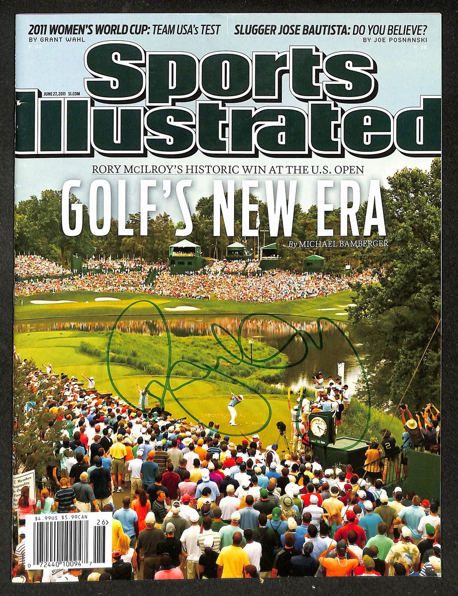 Rory McIlroy Signed/Autographed 2011 Sports Illustrated No Label JSA 215100