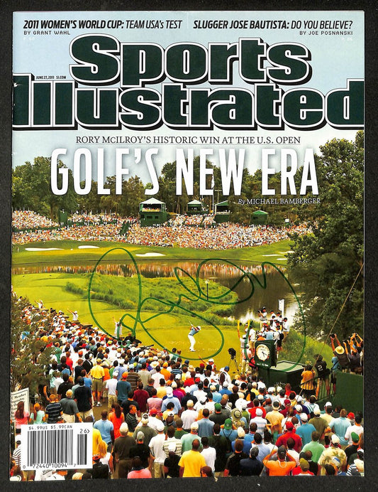 Rory McIlroy Signed/Autographed 2011 Sports Illustrated No Label JSA 215100