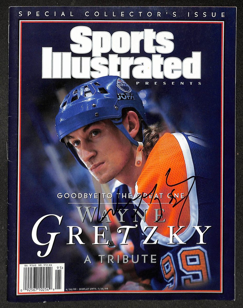 Wayne Gretzky HOF Signed/Autographed 1999 Sports Illustrated Magazine JSA 215118