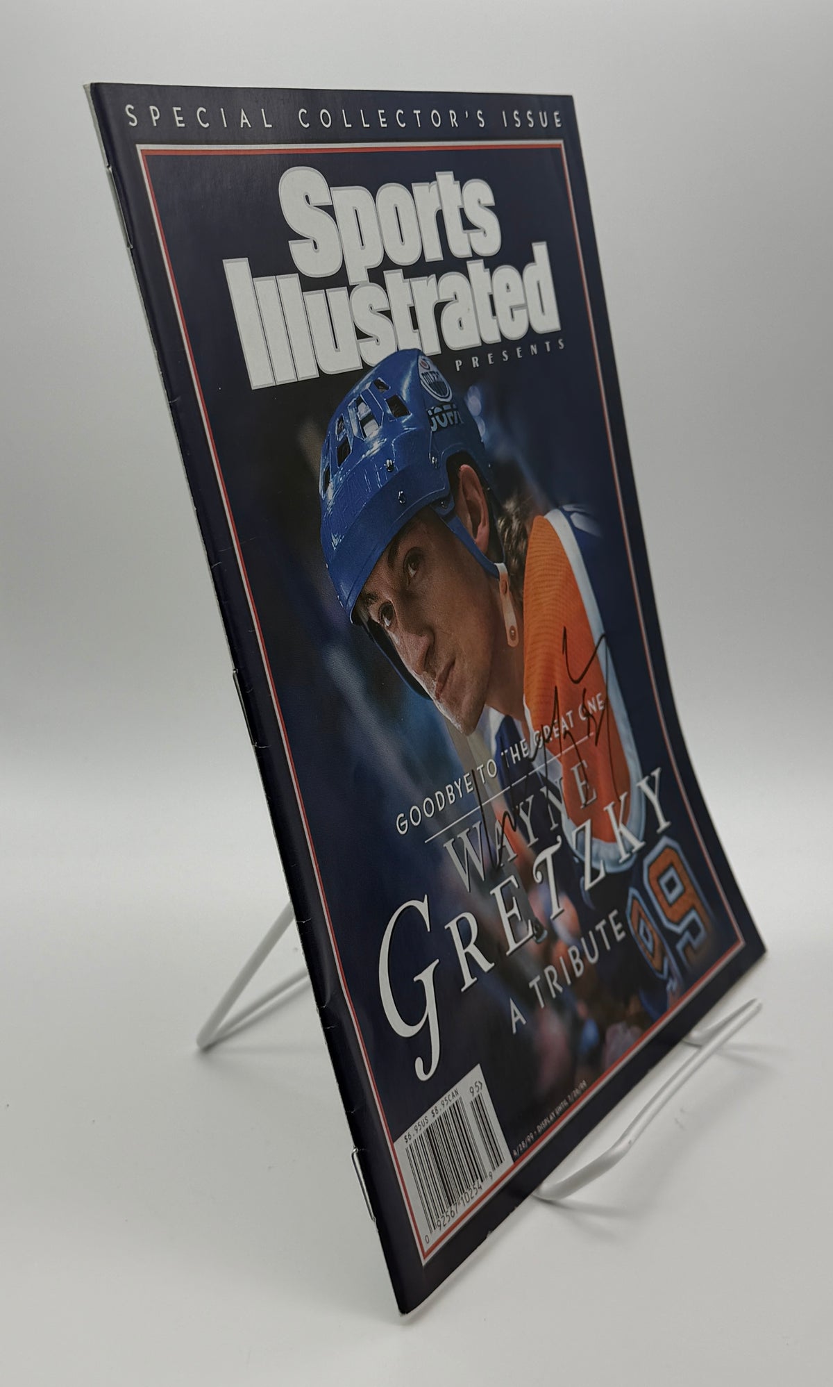 Wayne Gretzky HOF Signed/Autographed 1999 Sports Illustrated Magazine JSA 215118