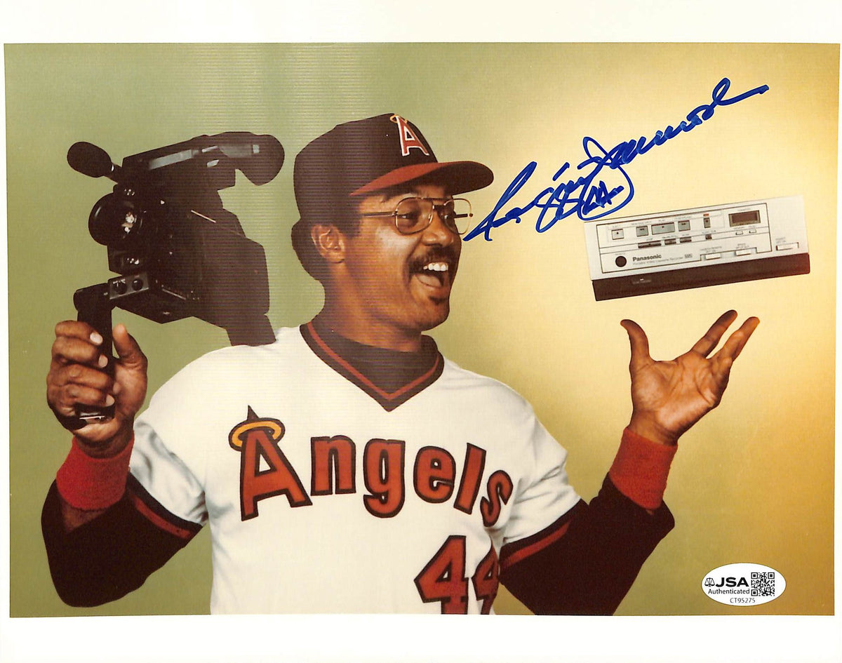 Reggie Jackson HOF Signed/Autographed 8x10 Photo Angels JSA 215235