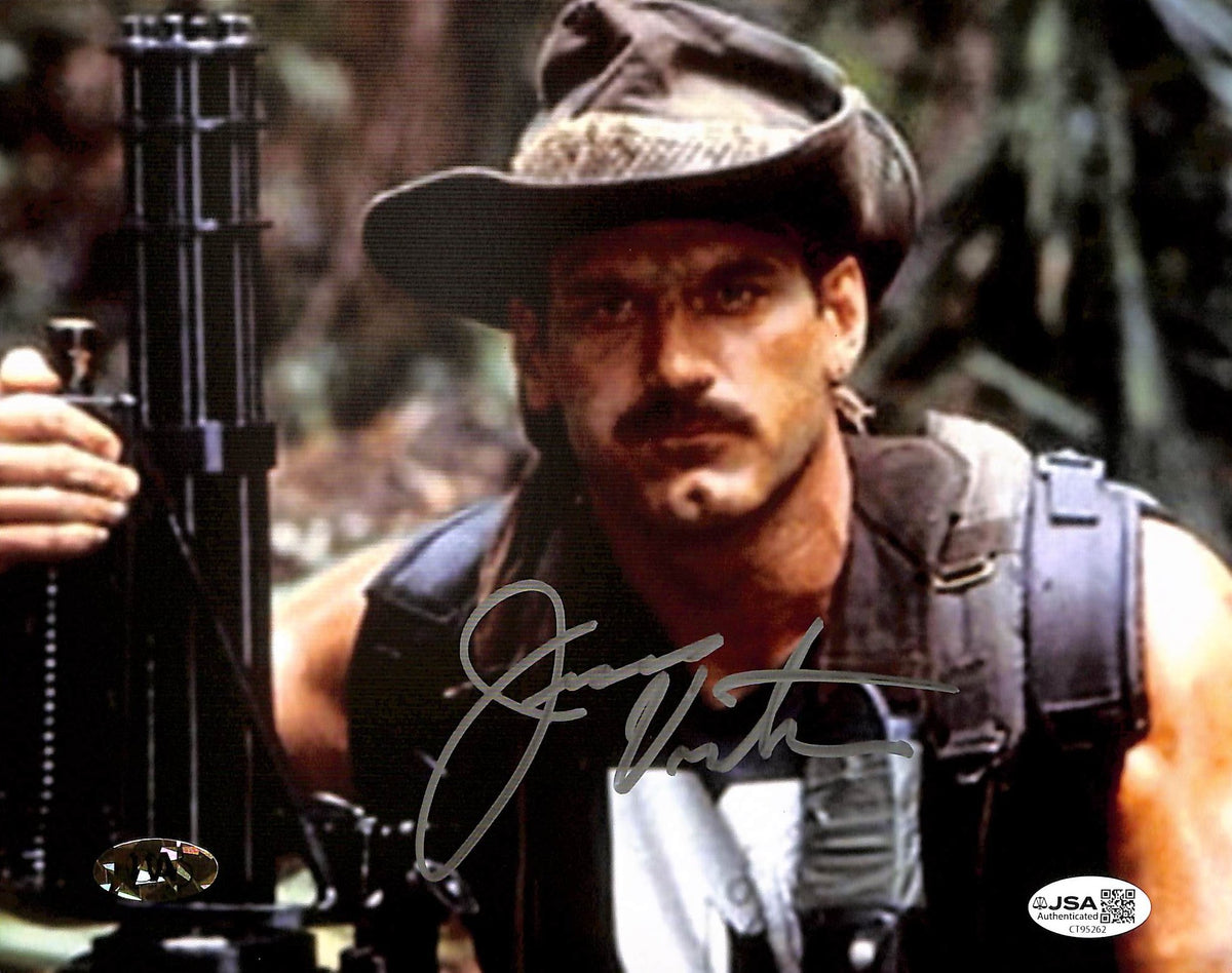 Jessie Ventura Signed/Autographed 8x10 Photo Predator WWF JSA 215237