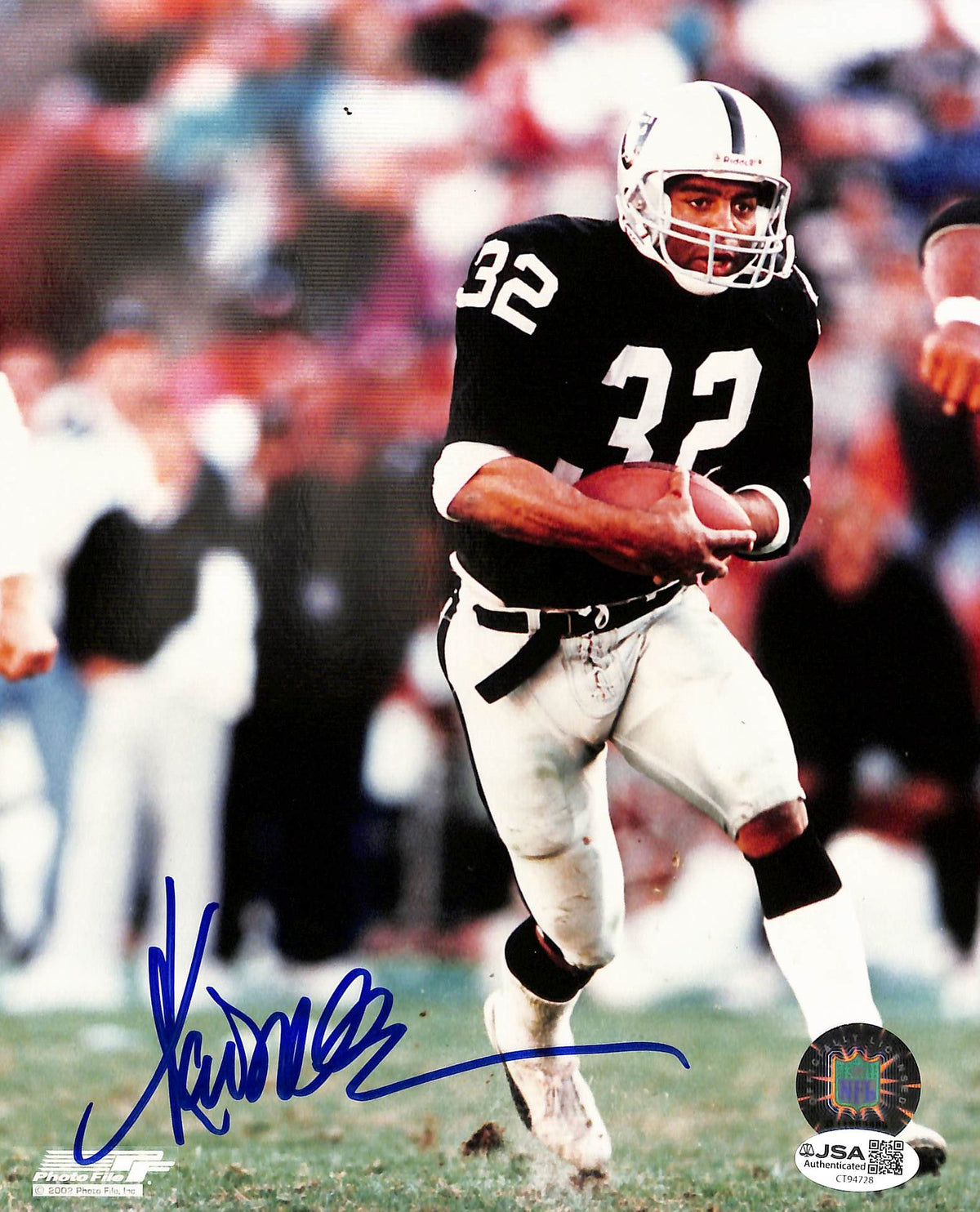 Marcus Allen HOF Signed/Autographed 8x10 Photo Raiders JSA 215242
