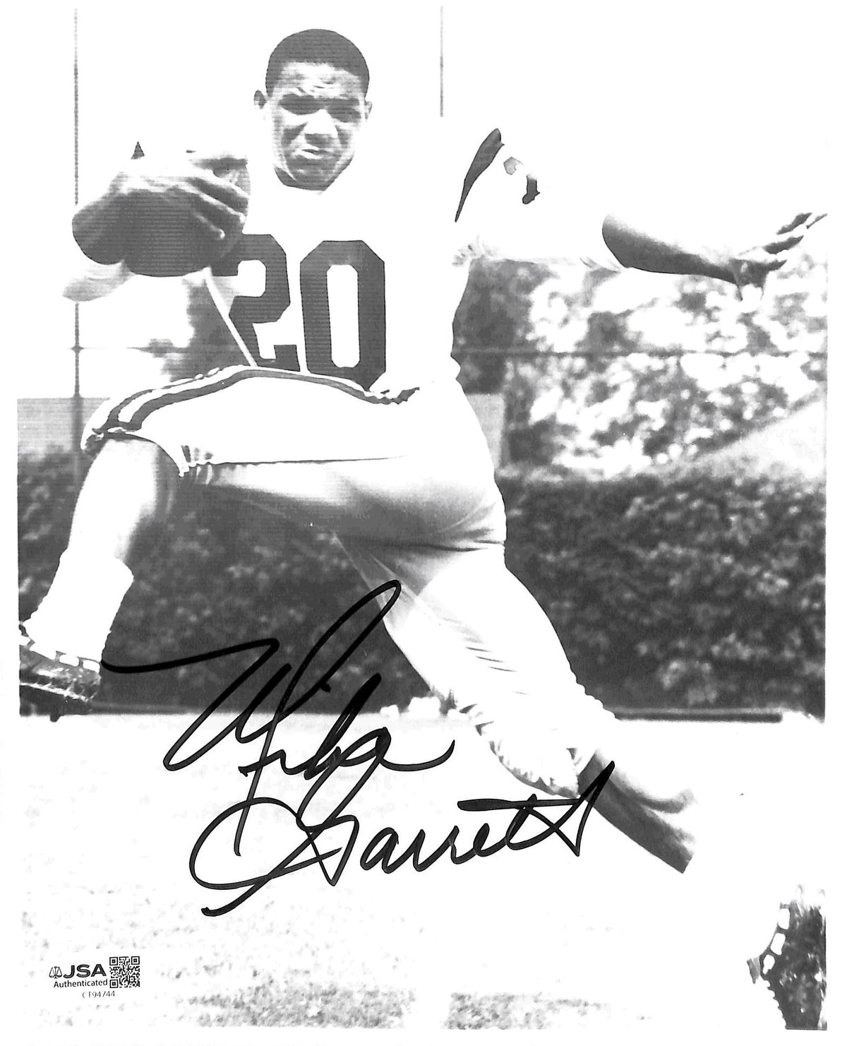 Mike Garrett Signed/Autographed 8x10 Photo Heisman USC Trojans JSA 215261