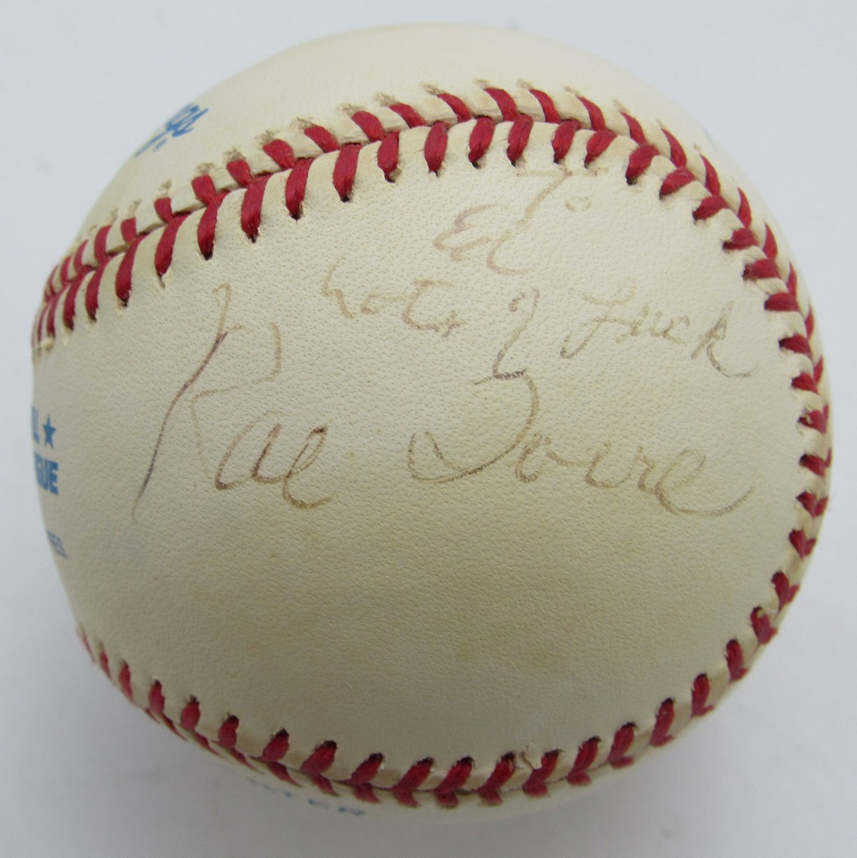 Joe Torre HOF Single Signed/Autographed OAL Baseball Yankees JSA 215292