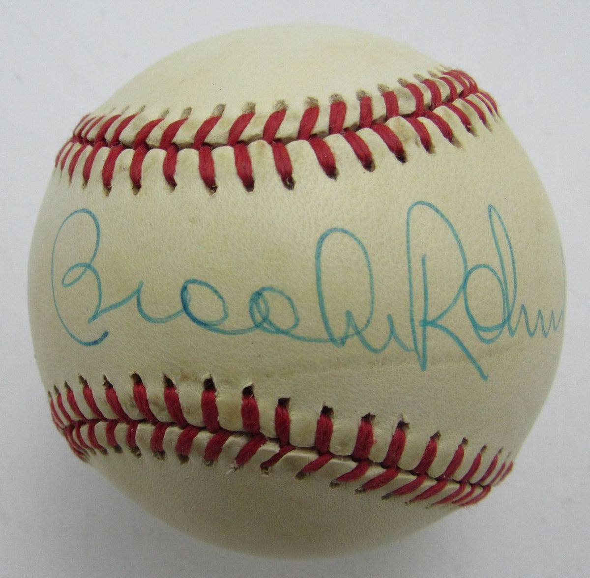 Brooks Robinson HOF Single Signed/Autographed OAL Baseball Orioles JSA 215293