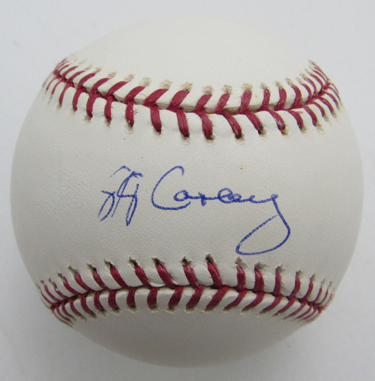 Skip Caray Sportscaster Single Signed/Autographed OML Baseball Braves JSA 215306
