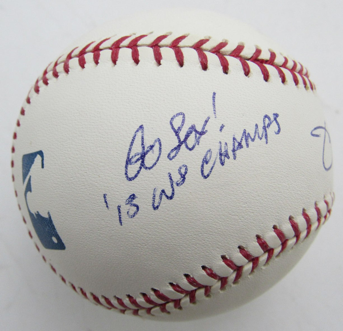 Jake Peavy Single Signed/Inscribed OML Baseball Boston Red Sox JSA 215309