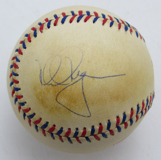 Mark McGwire Single Signed/Auto 1999 WS Baseball Oakland A's JSA 215314