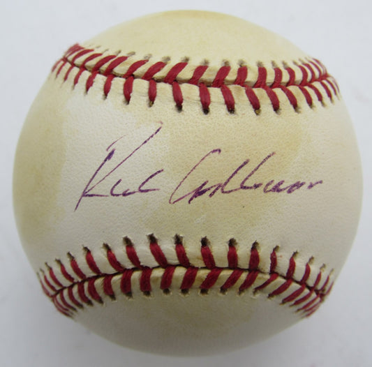 Richie Ashburn HOF Signed/Auto ONL Baseball Philadelphia Phillies JSA 215323