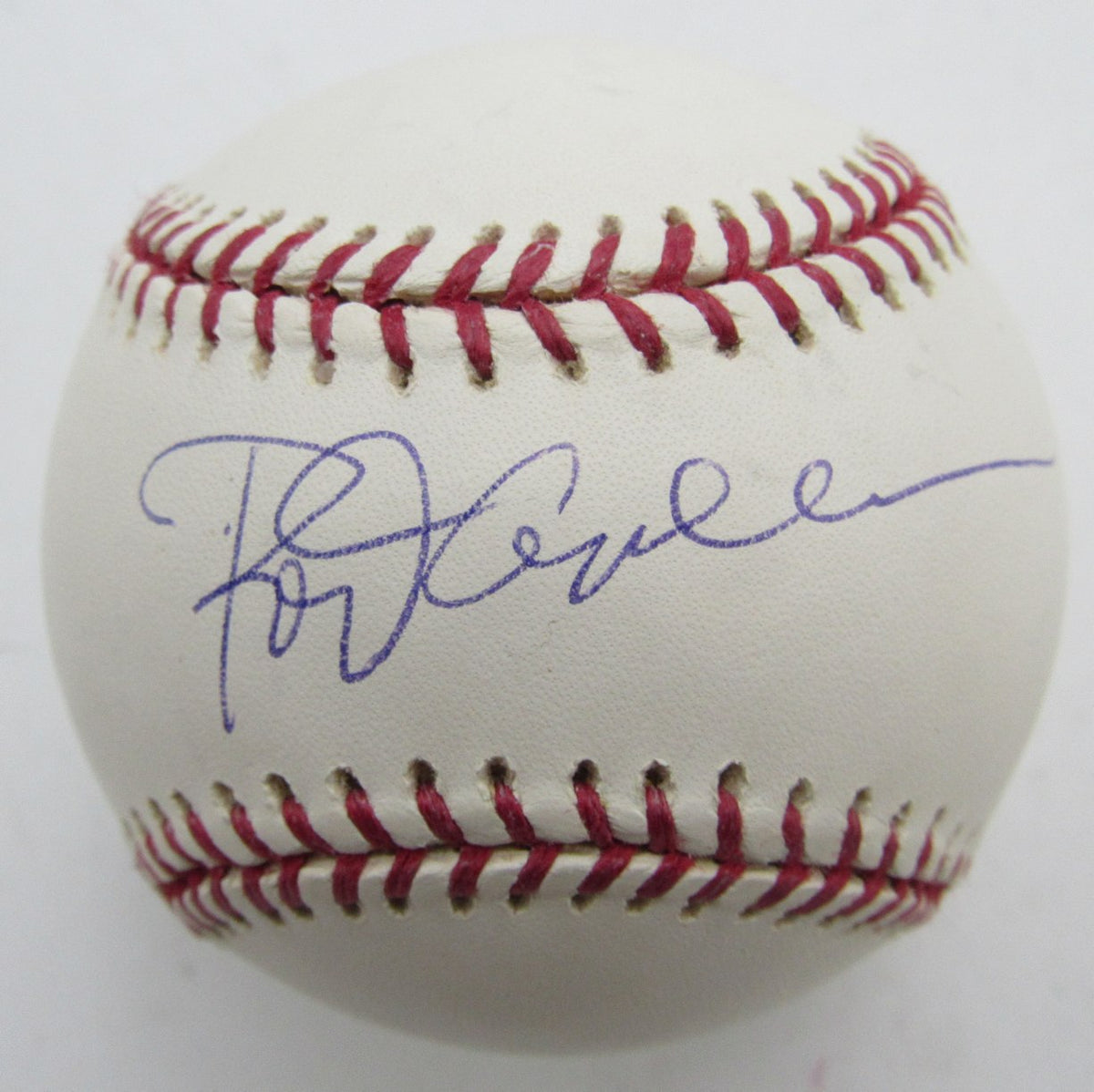 Rod Carew HOF Single Signed/Autographed OML Baseball Twins JSA 215330