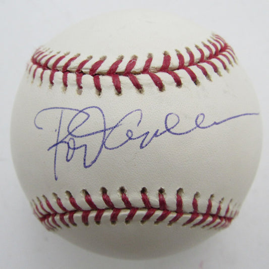 Rod Carew HOF Single Signed/Autographed OML Baseball Twins JSA 215330