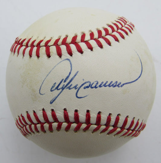 Andre Dawson HOF Single Signed/Autographed ONL Baseball Expos JSA 215331