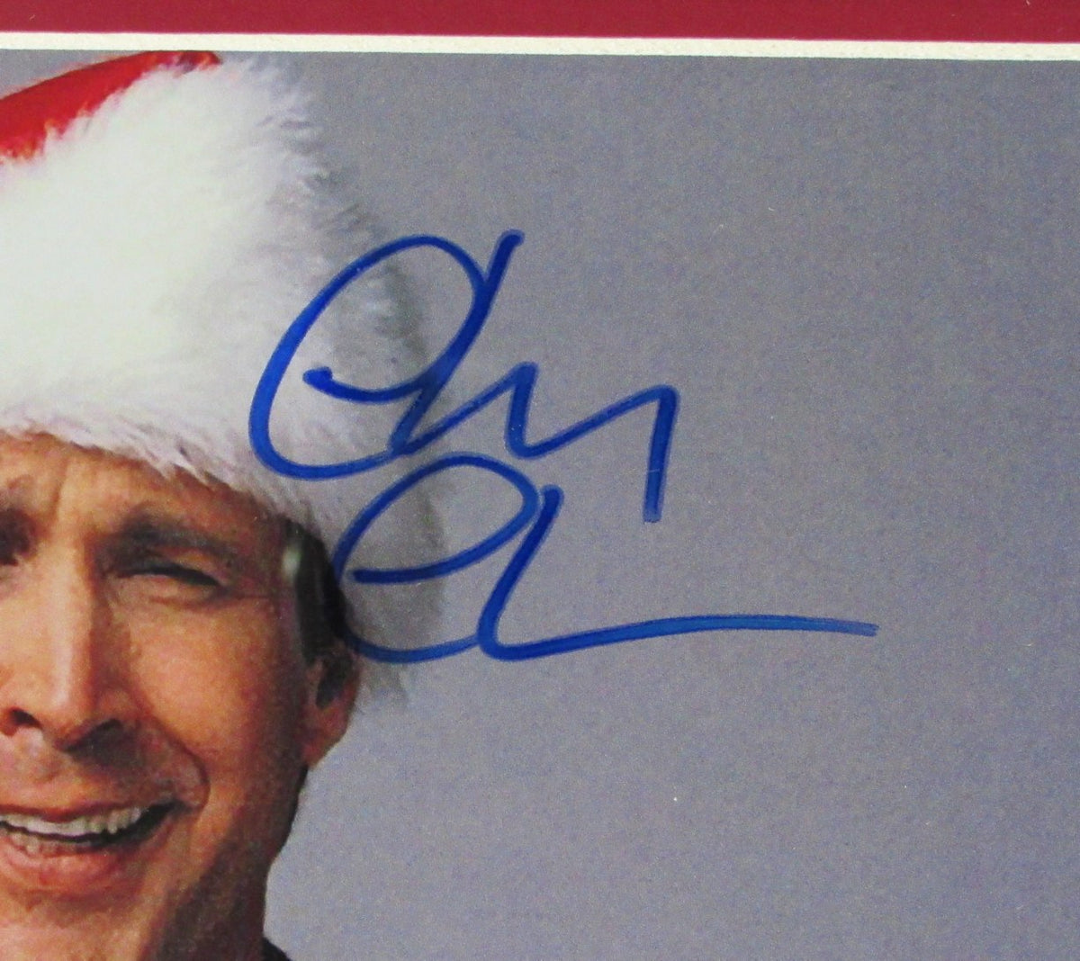 Chevy Chase Signed 8x10 Photo Collage "Christmas Vacation" Framed Beckett 215347