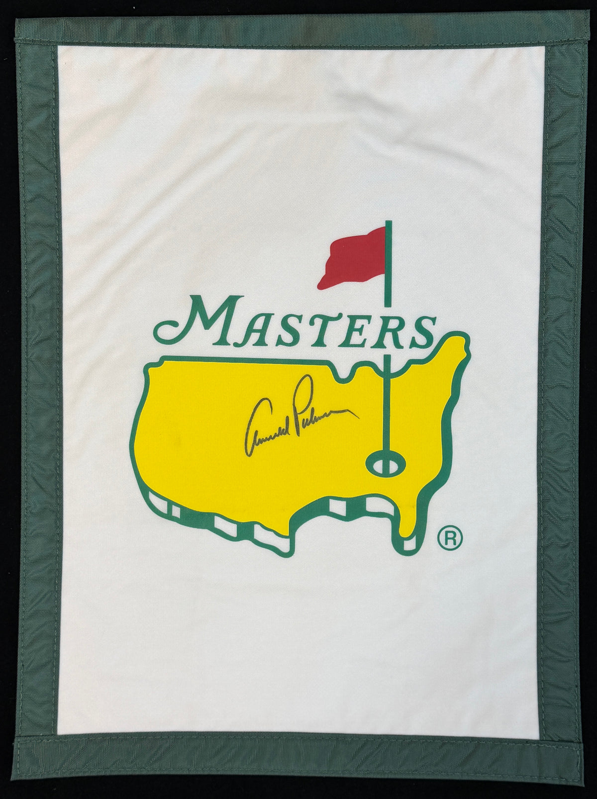 Arnold Palmer Signed/Autographed Masters Garden Flag PSA/DNA 215466