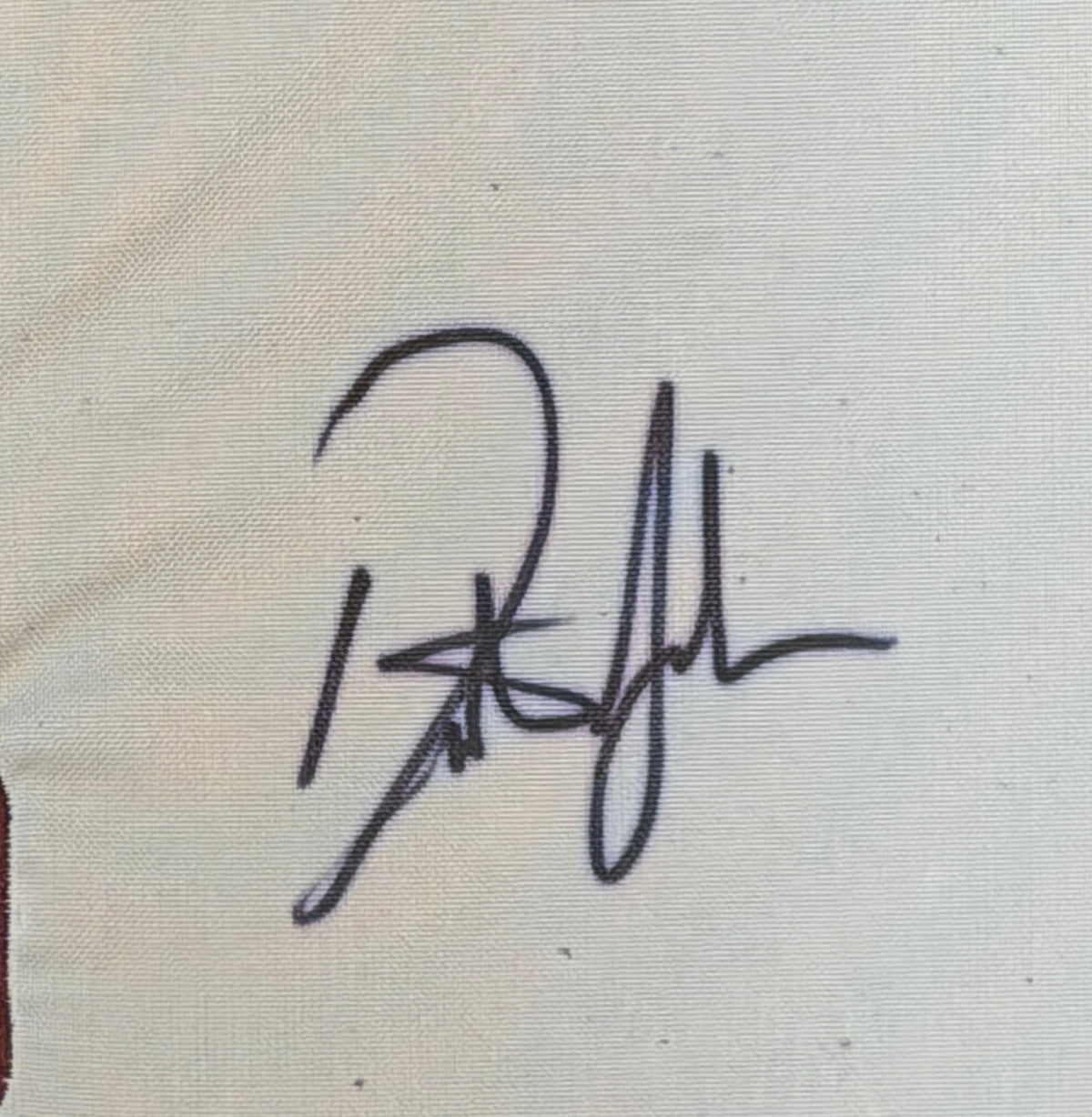 Dustin Johnson Signed/Auto 2016 U.S. Open Oakmont Pin Flag Beckett 215470