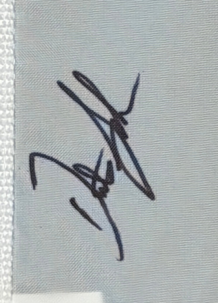 Dustin Johnson Signed/Auto 2016 U.S. Open Oakmont Pin Flag JSA 215473