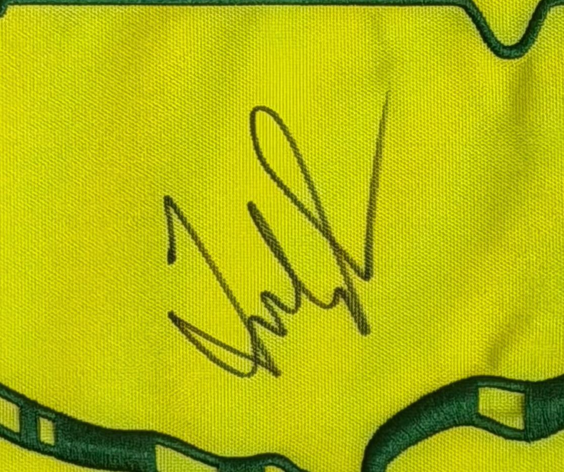 Fred Couples Signed/Autographed Masters Pin Flag JSA 215478