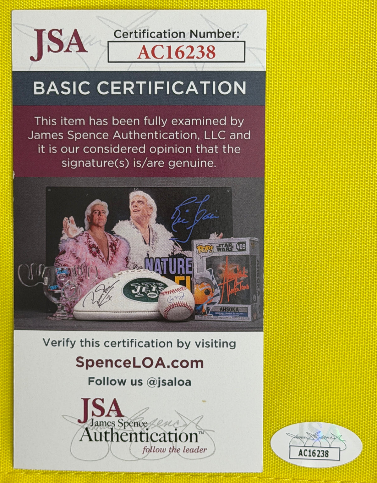 Fred Couples Signed/Autographed Masters Pin Flag JSA 215478