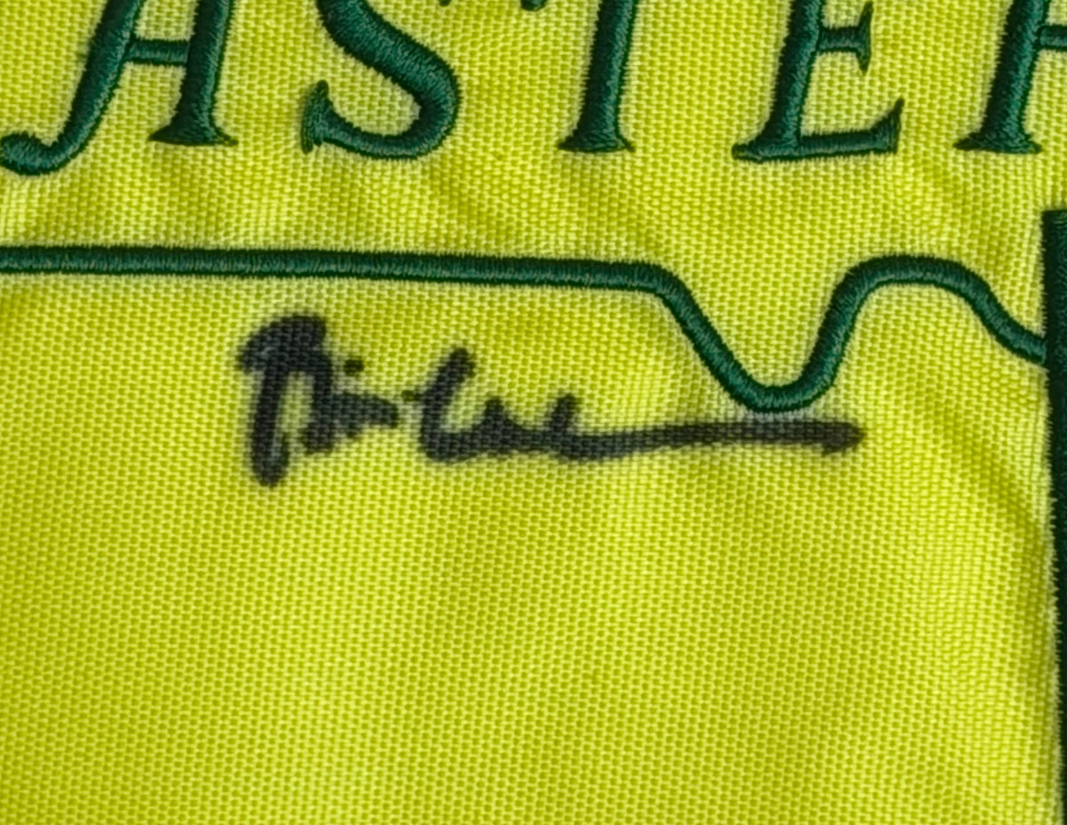 President Bill Clinton Signed/Autographed 2008 Masters Pin Flag PSA/DNA 215482