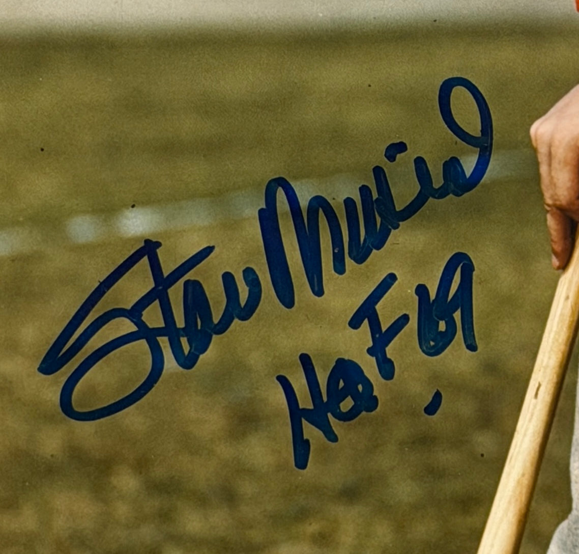 Stan Musial HOF Signed/Autographed 11x14 Photo St. Louis Cardinals JSA 215486