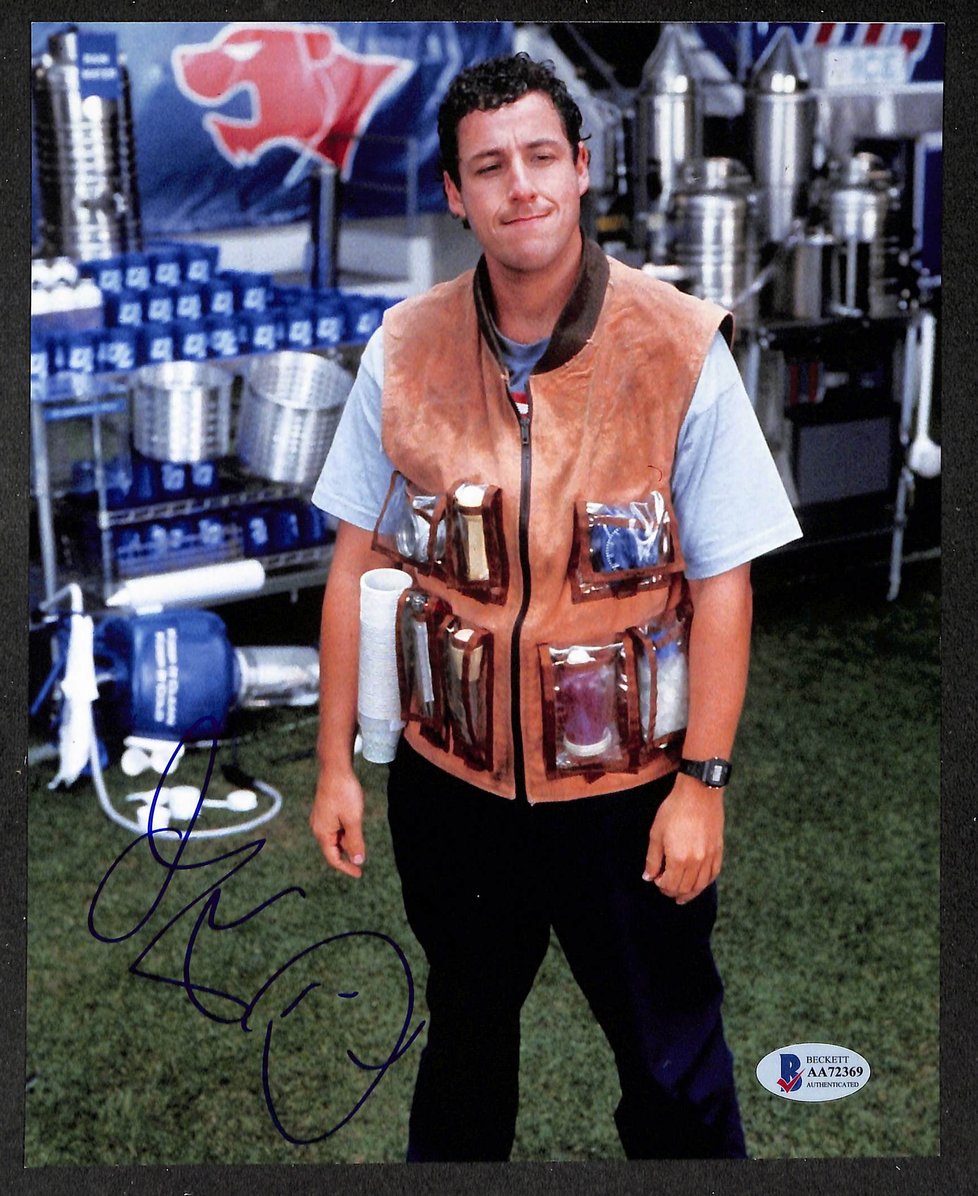 Adam Sandler Autographed/Signed 8x10 Photo Water Boy Beckett 215513
