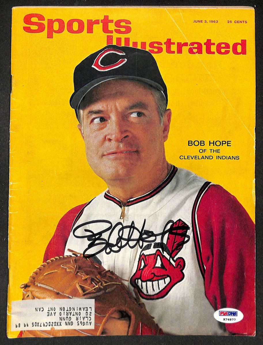 Bob Hope Signed/Autographed 6/3/1963 Sports Illustrated Magazine PSA/DNA 215487