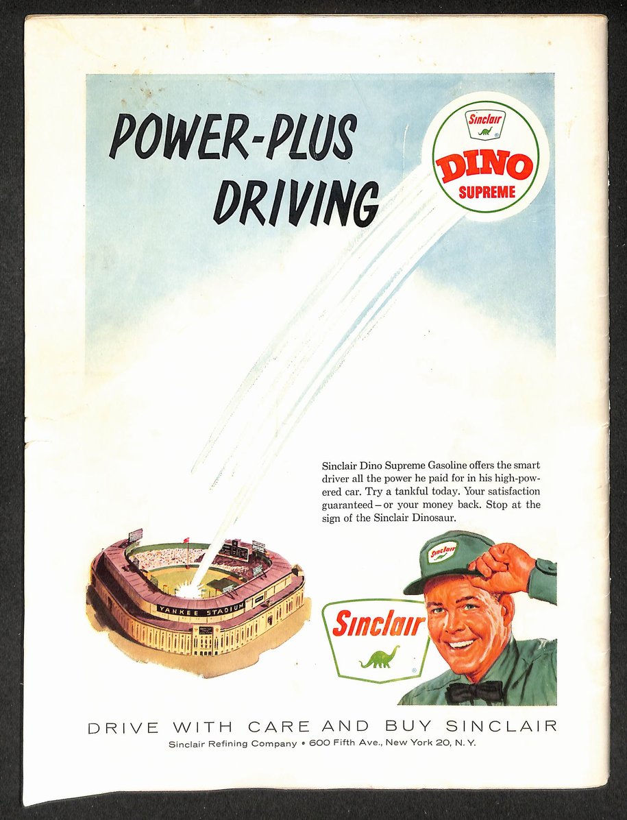 1963 World Series Program New York Yankees vs. Los Angeles Dodgers 215490
