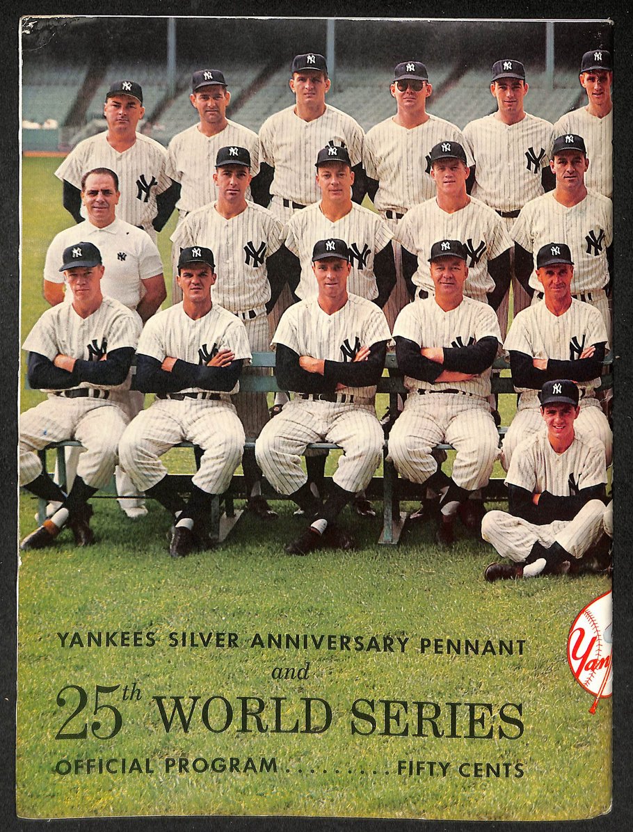1960 World Series Program New York Yankees vs. Pittsburgh Pirates 215492