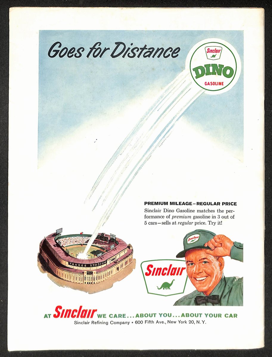 1961 World Series Program New York Yankees vs. Cincinnati Reds 215493