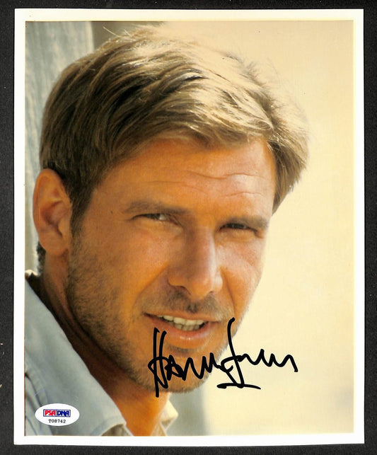 Harrison Ford Signed/Autographed 8x10 Photo Actor PSA/DNA LOA 215517