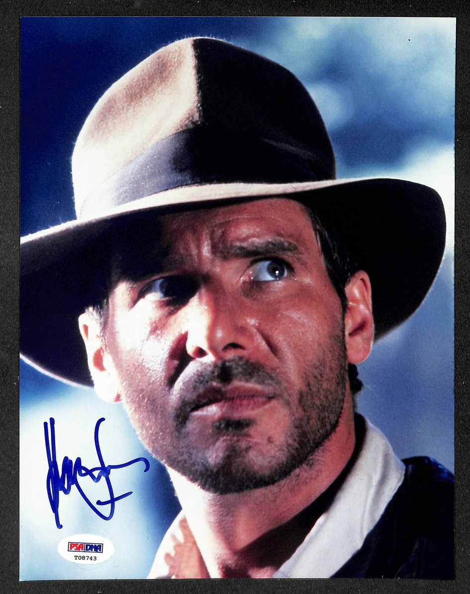 Harrison Ford Signed/Autographed 8x10 Photo Indiana Jones PSA/DNA LOA 215518