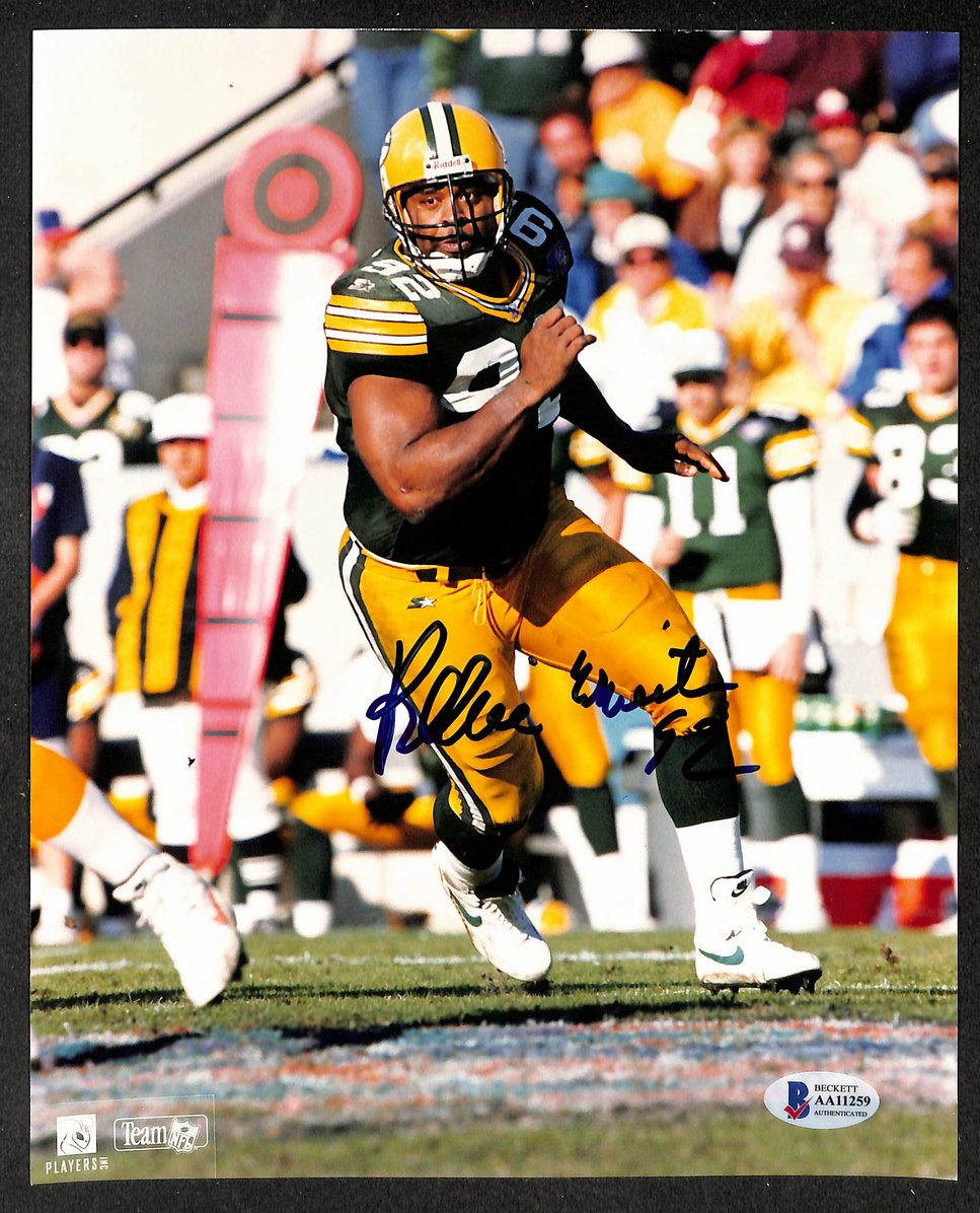 Reggie White HOF Signed/Autographed 8x10 Photo Packers BAS LOA 215520