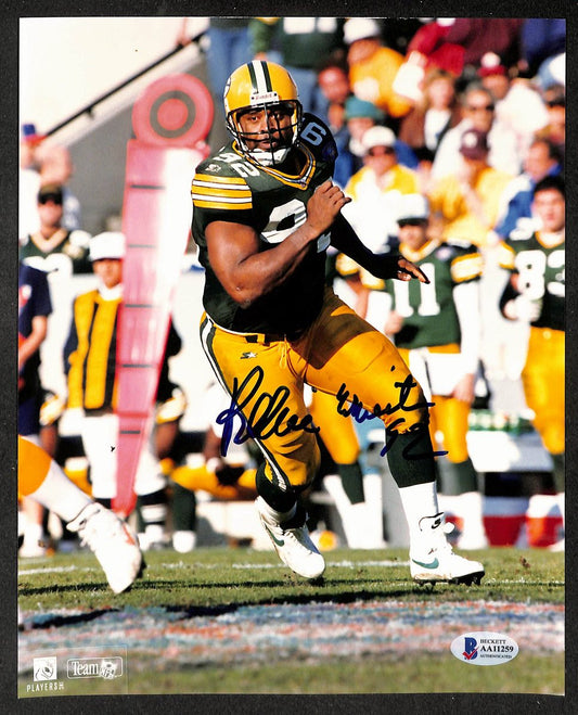 Reggie White HOF Signed/Autographed 8x10 Photo Packers BAS LOA 215520