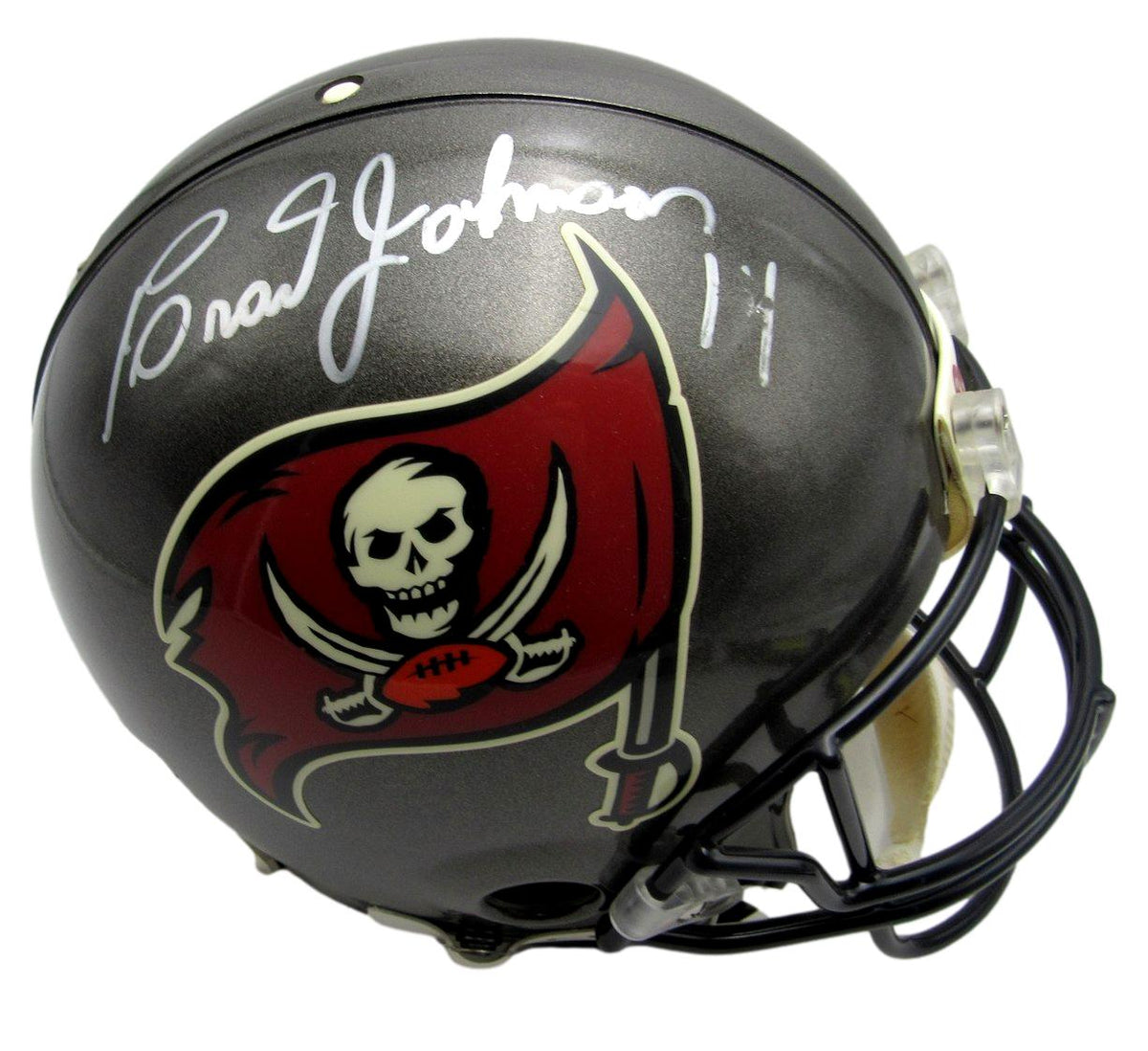 Brad Johnson Signed Buccaneers Full Size Proline Authentic Helmet JSA 215286